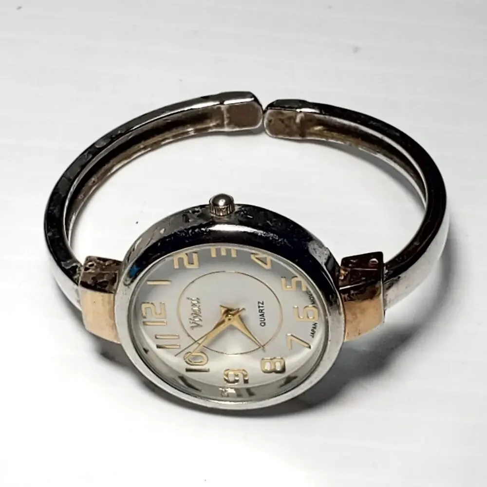 Vivani PC21J Lady Cuff Watch Untested Large Face Casual